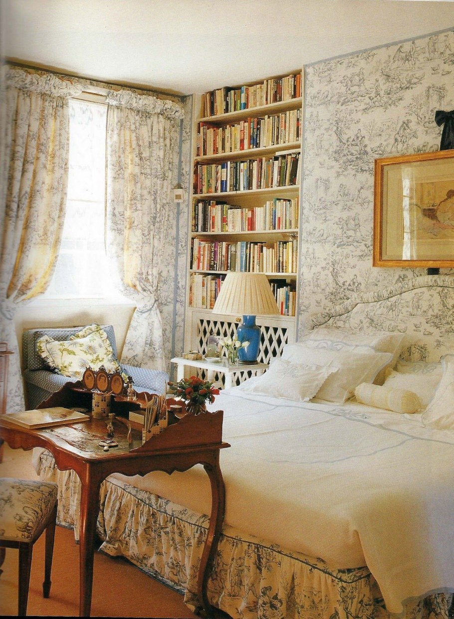 Спальня в стиле де жуи