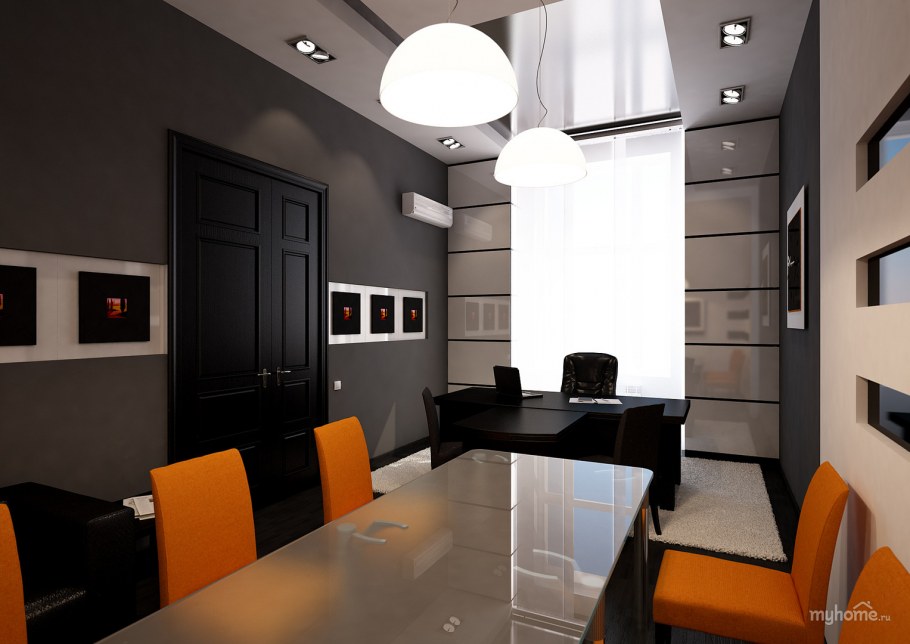 Стиль хайтек в интерьере офиса