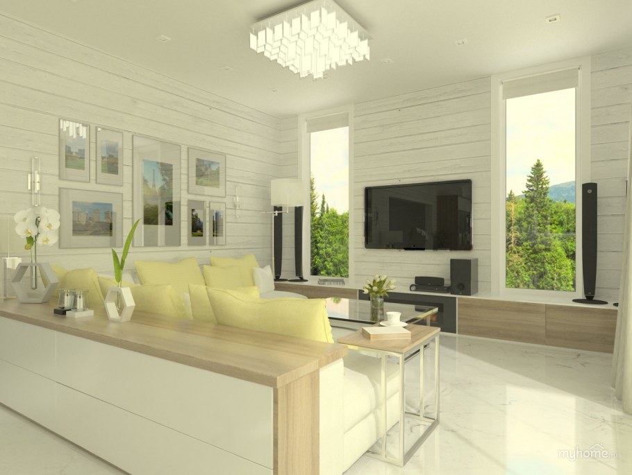 Загородный дом на Медном озере Honka 450м2 кухня