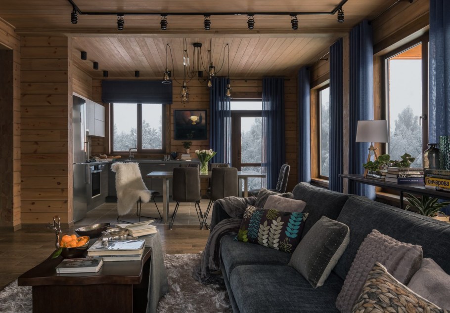 Дом из клееного бруса Монтре 170