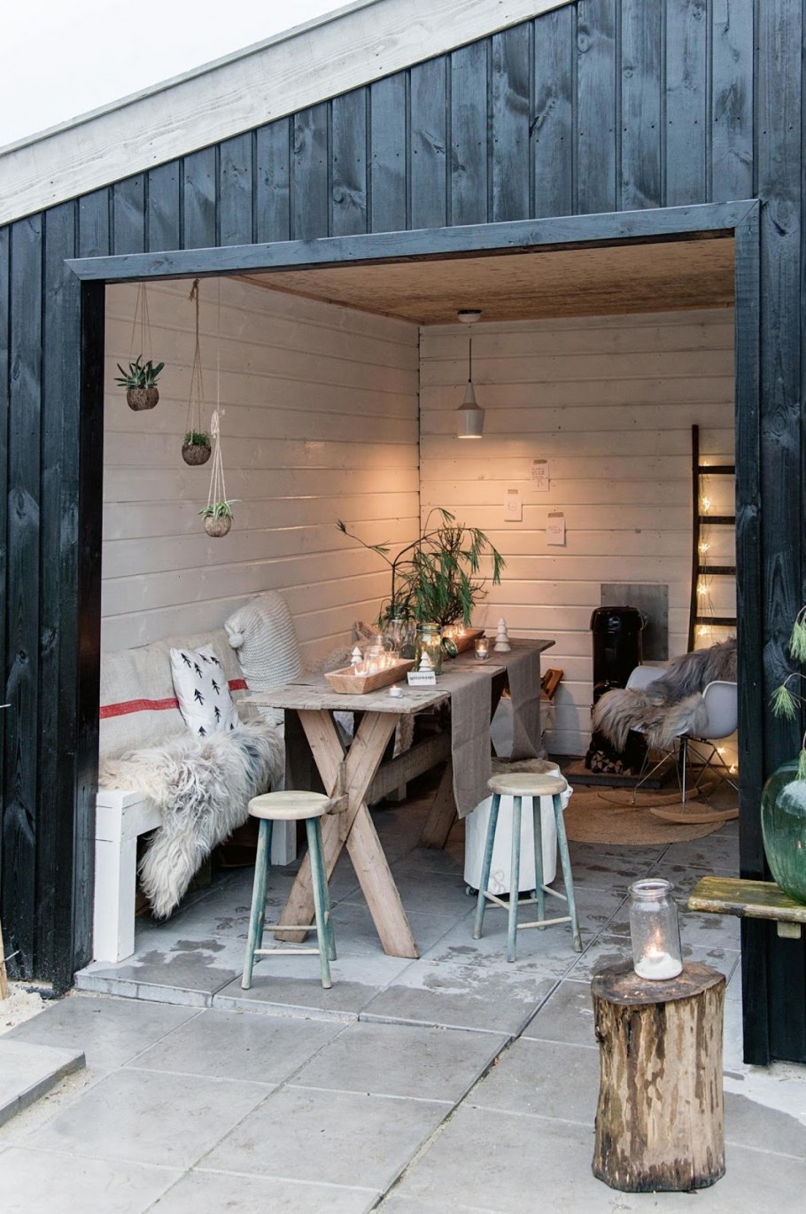 Небольшой дом в скандинавском стиле