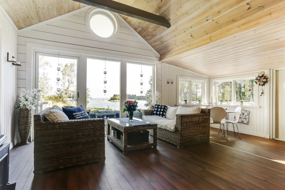 Интерьер каркасных домов в скандинавском стиле