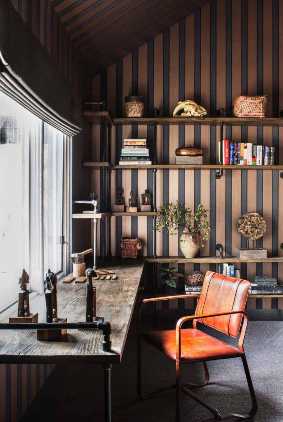 Ретро интерьер