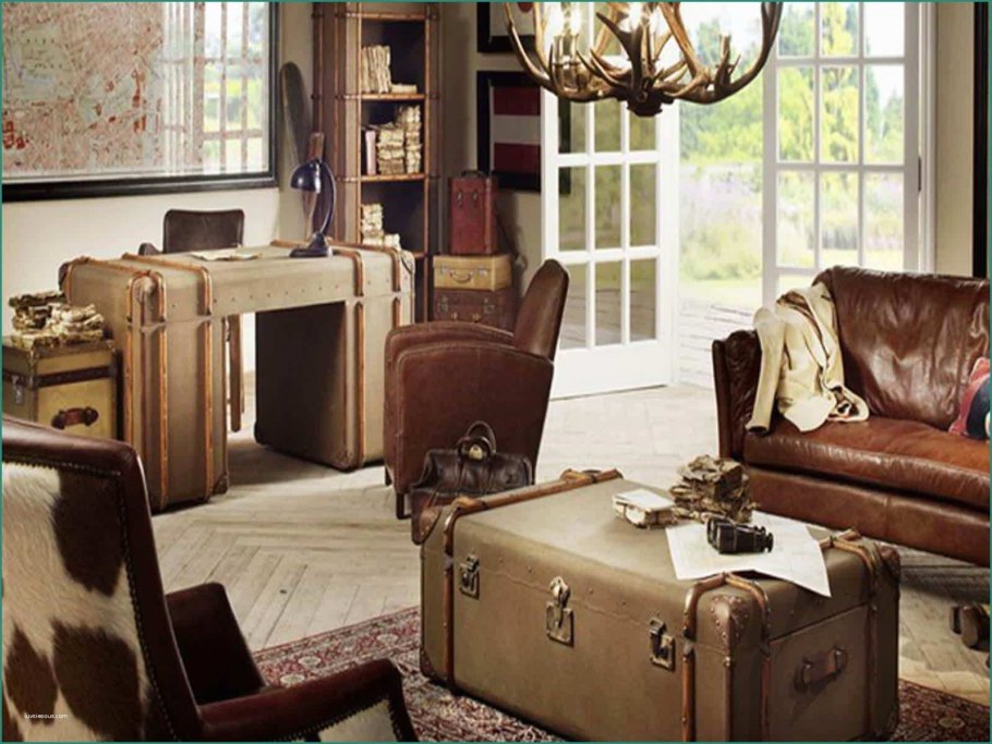 Интерьер в стиле путешествий