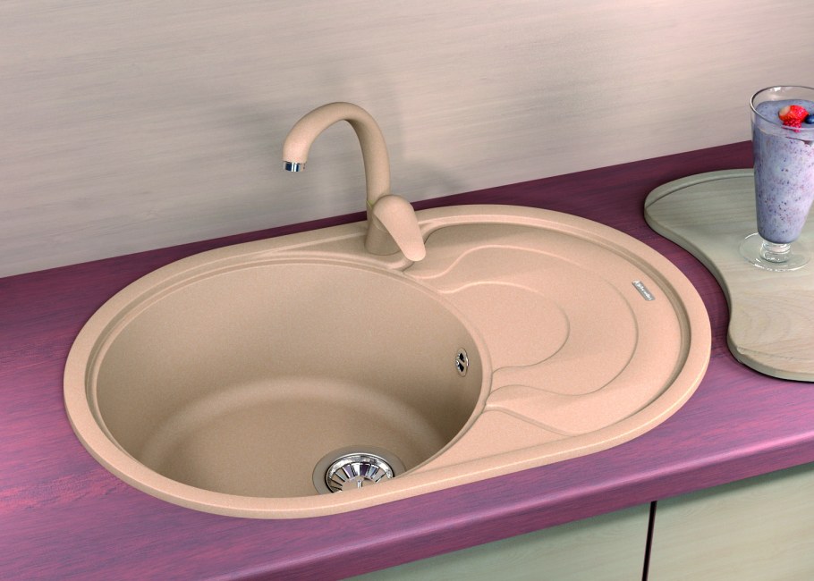 Кухни Эггер бежевые