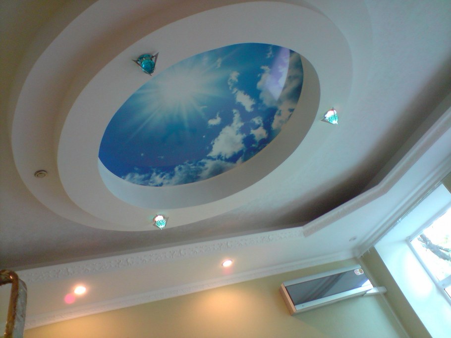 Комбинированный потолок