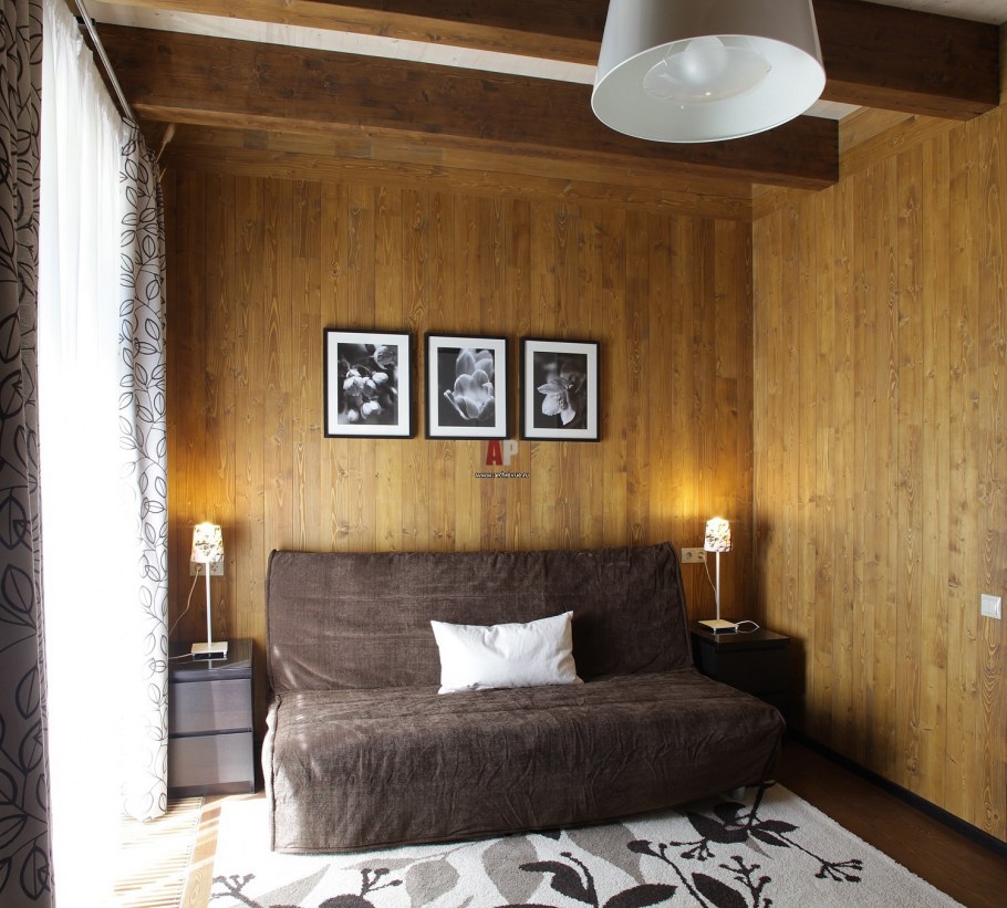 Комната отделанная вагонкой