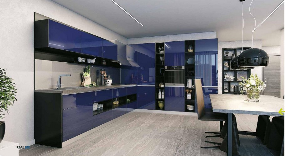 Алвик индиго кухня