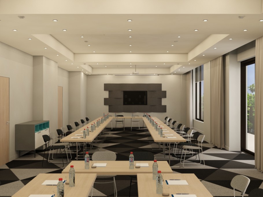 Рендер актовый зал