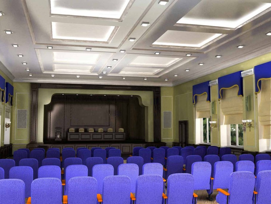 Потолок для актового зала