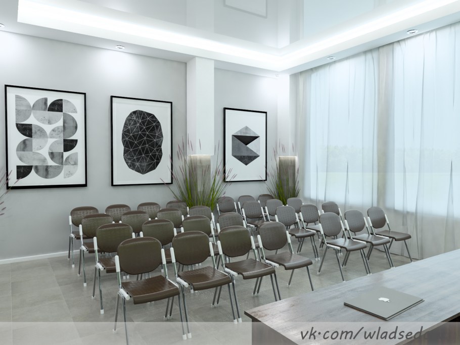 Визуализация актового зала