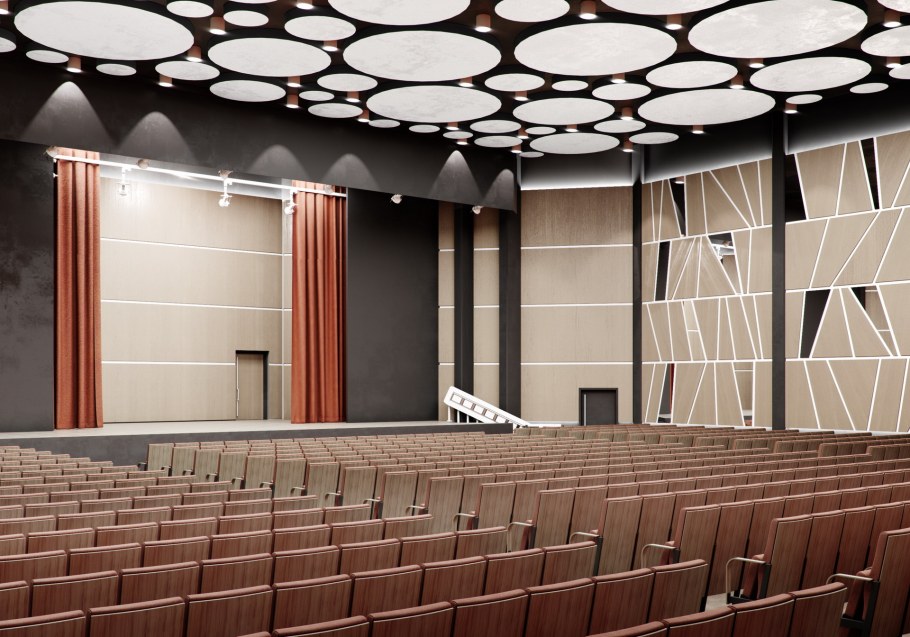 Мидис актовый зал