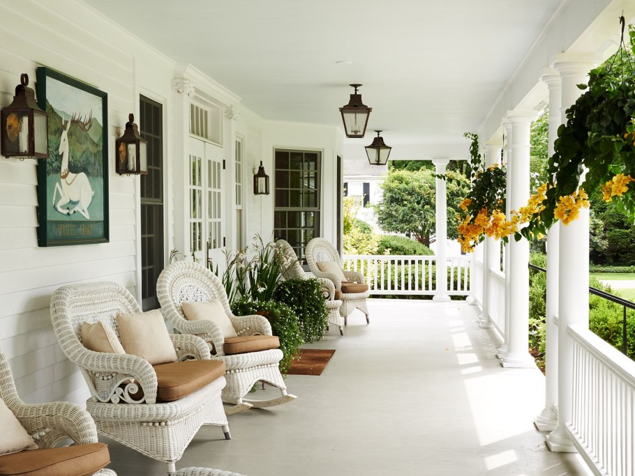 Интерьер веранды