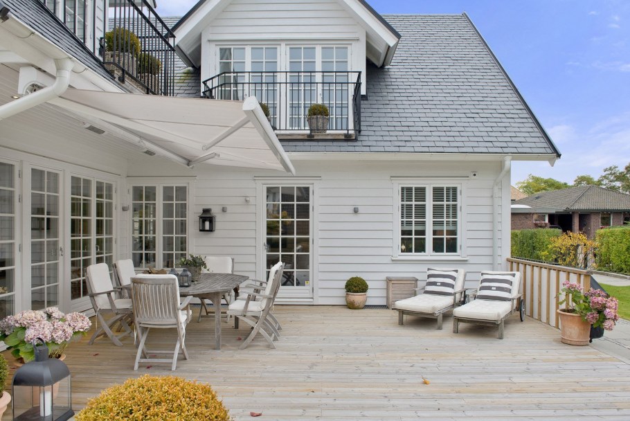 Терраса в американском стиле
