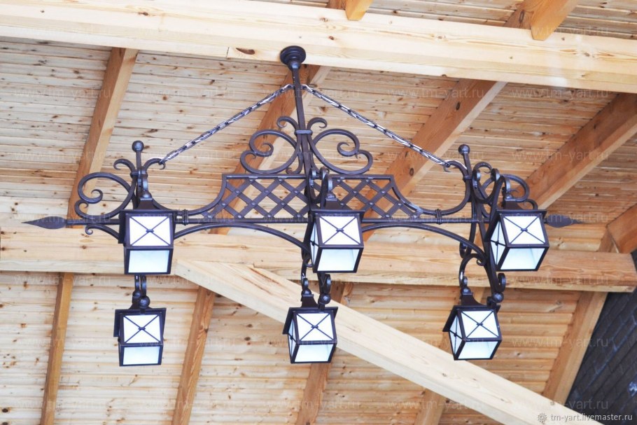 Люстра wrought Iron Chandelier
