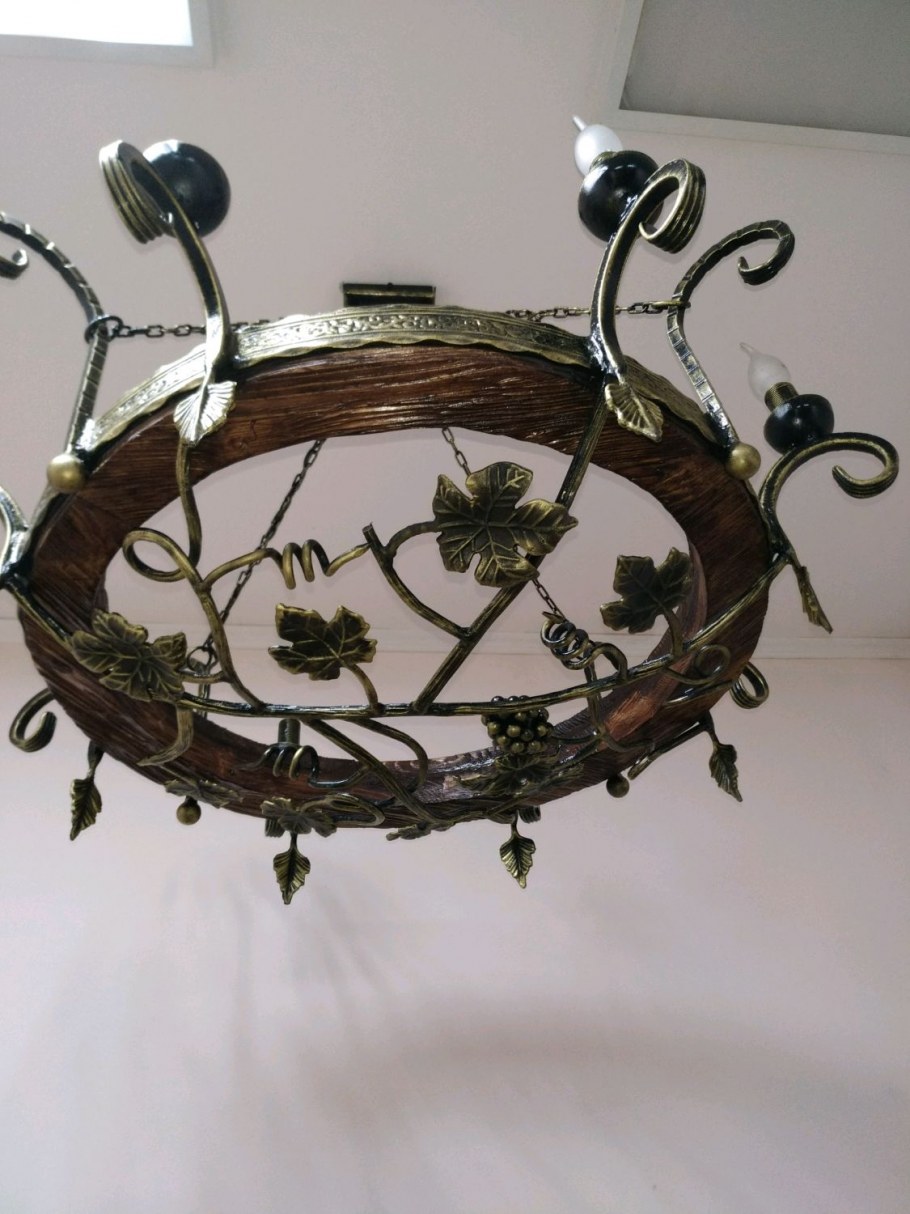 Кованые светильники Олега Турковского