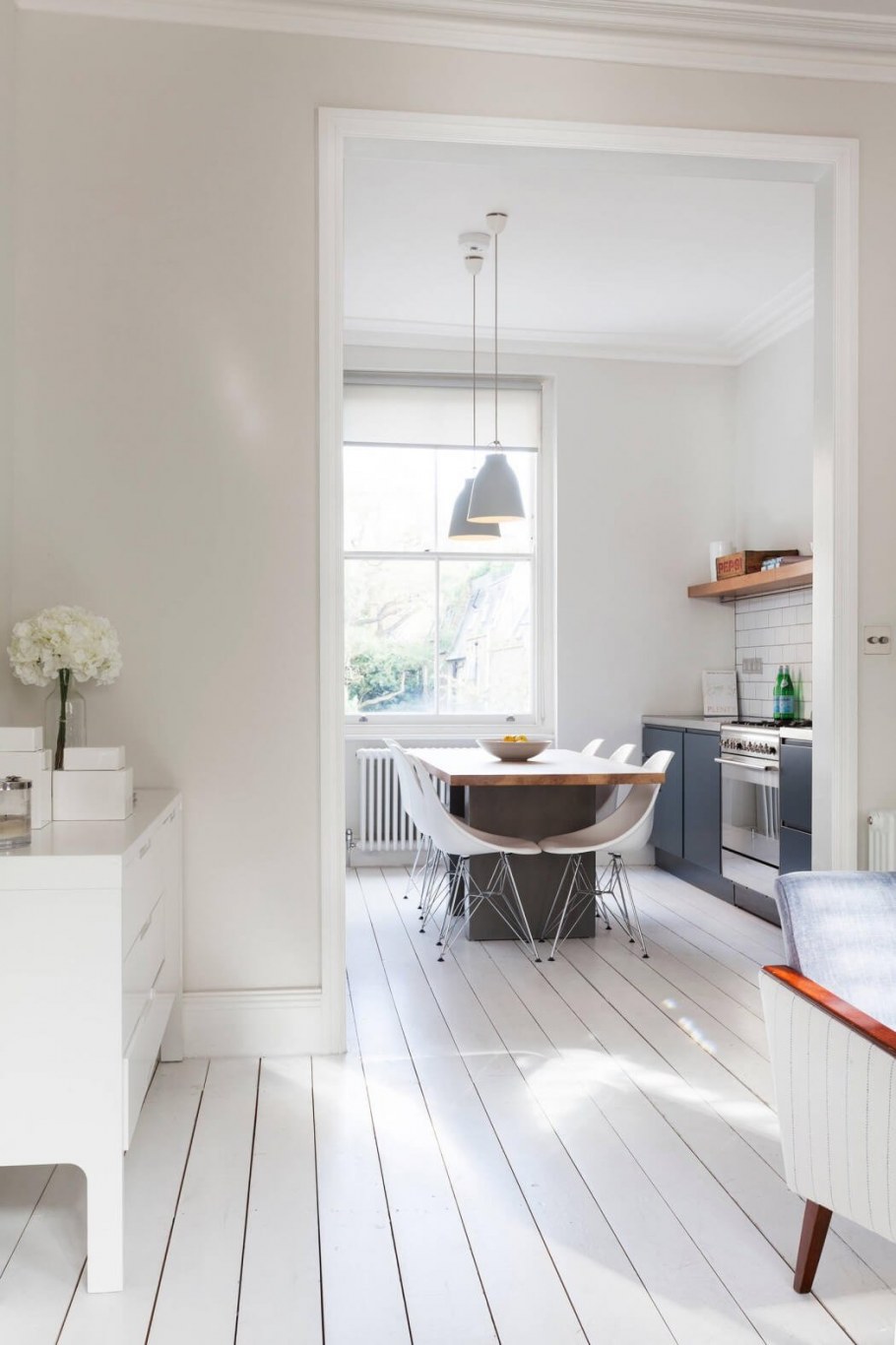 Пол в стиле Сканди