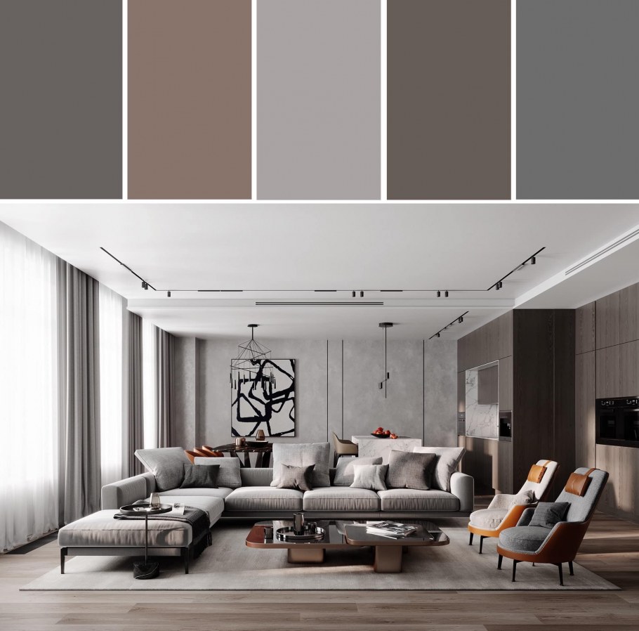 Варианты серого цвета