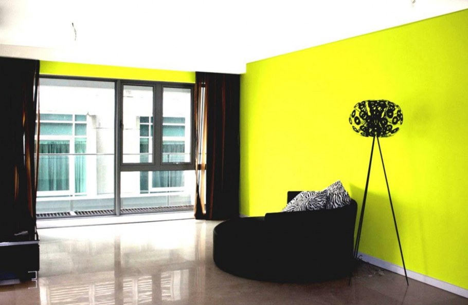 Оттенки зеленого для стен