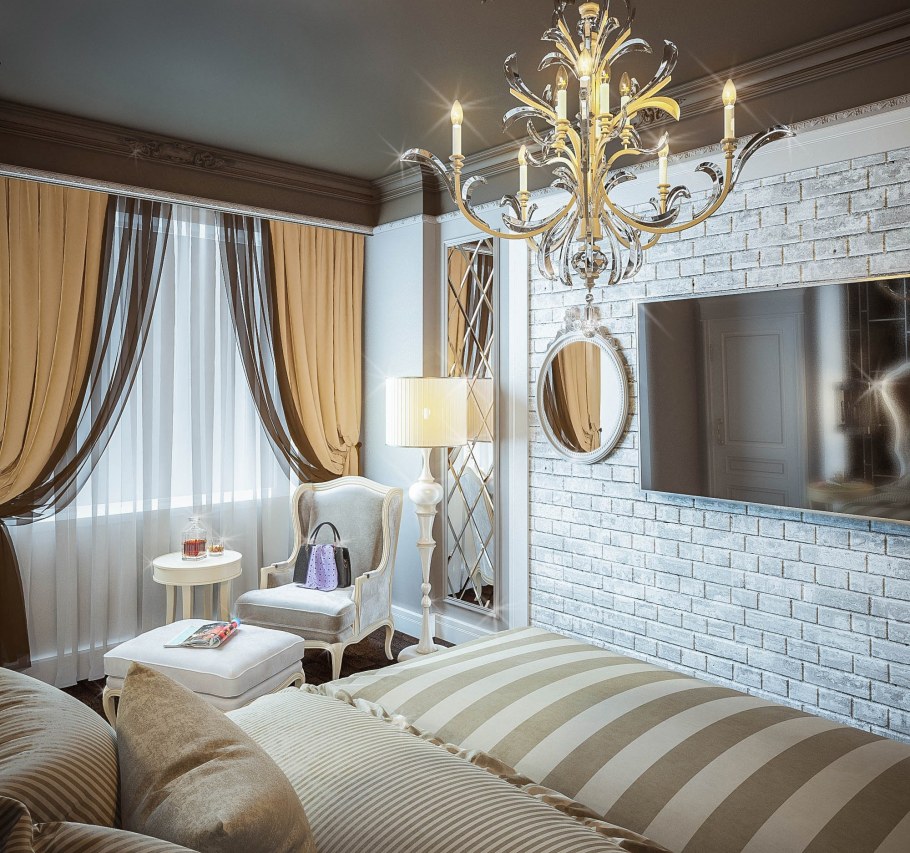 Спальня в стиле Неоклассика