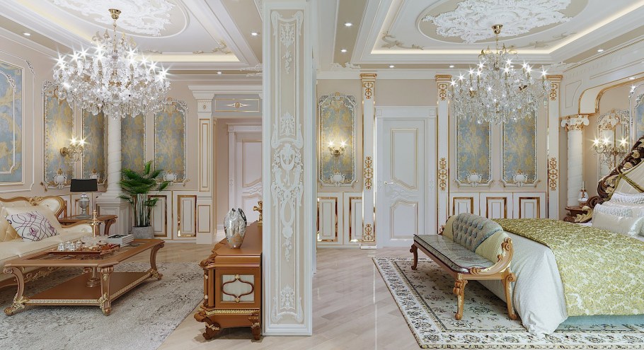 Carlo Asnaghi Style Bedroom