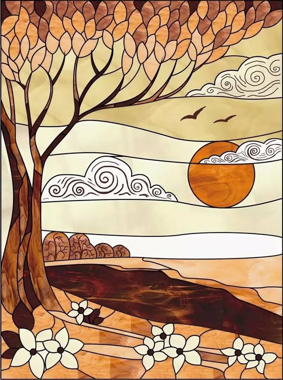 Декоративный пейзаж