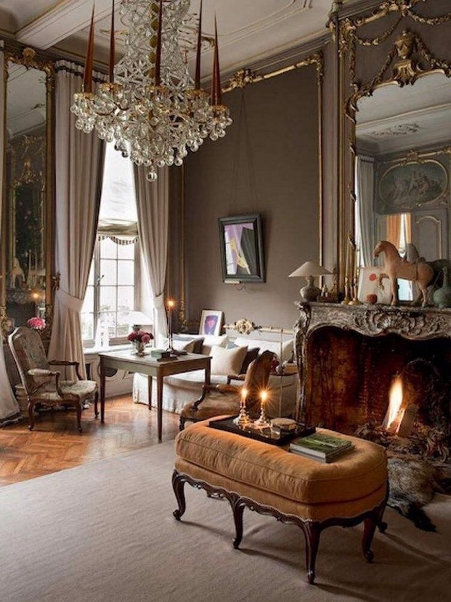 Гостиная во французском стиле