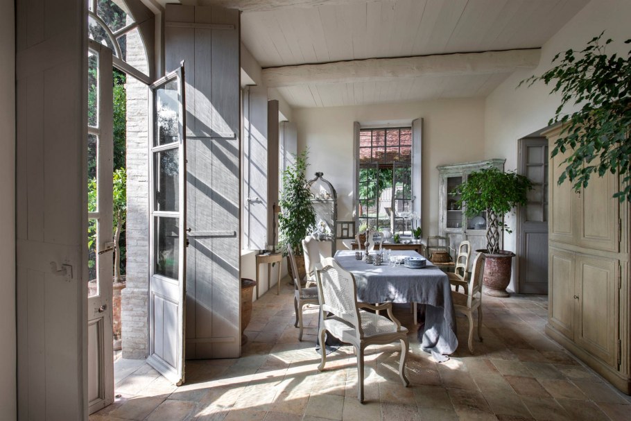 Веранда во французском стиле
