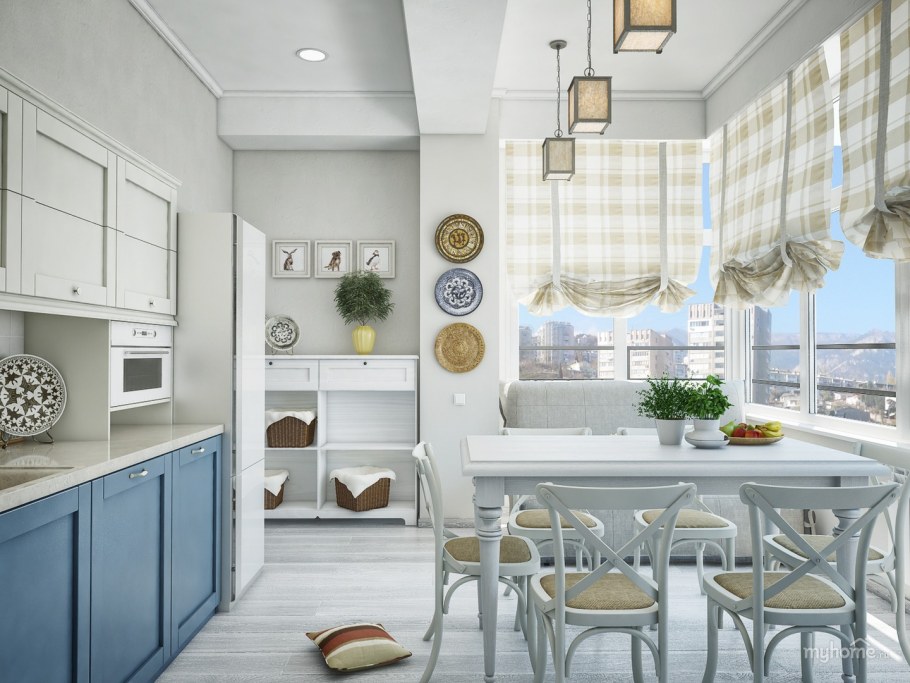 Средиземноморский стиль в интерьере кухни