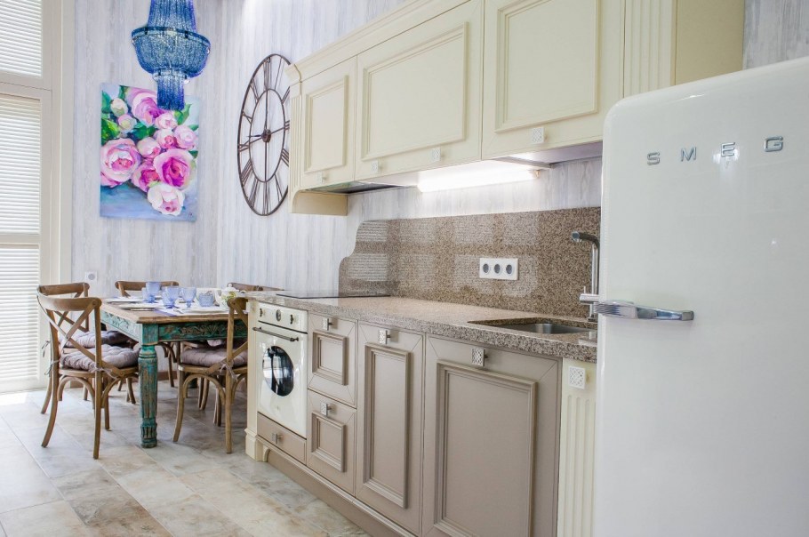 Кухня в стиле Средиземноморский Прованс