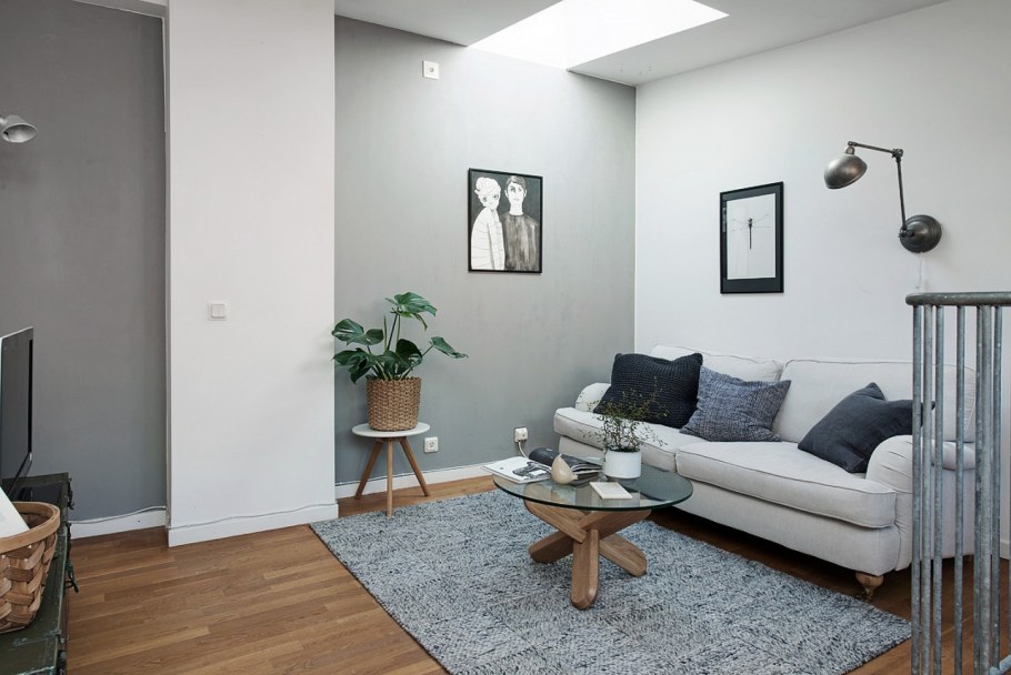 Студия в стиле Сканди