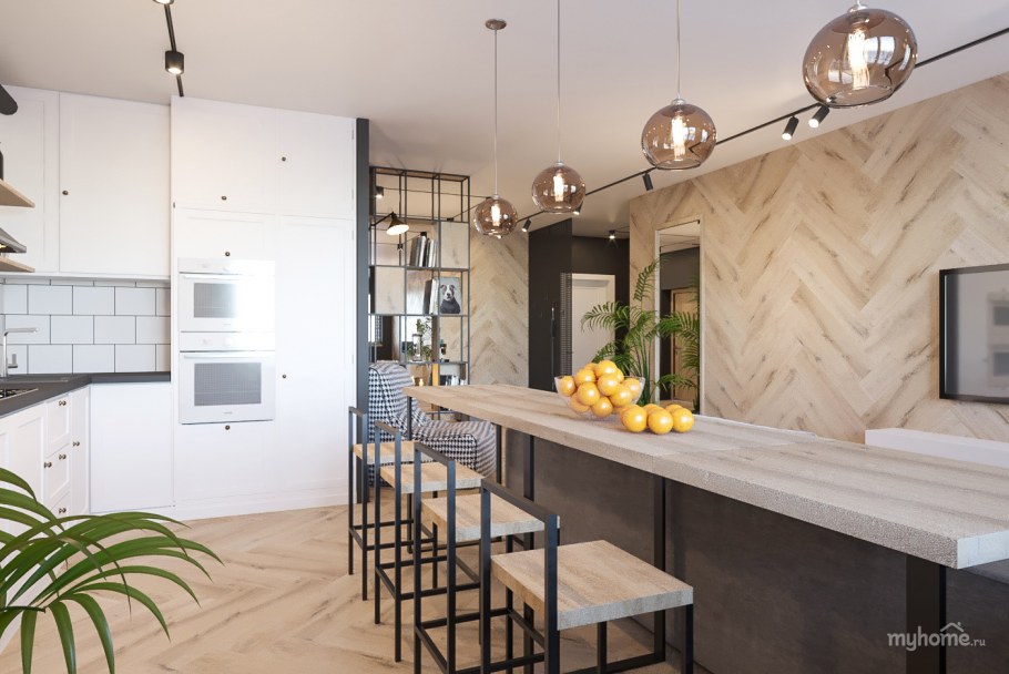 Скандинавский лофт в интерьере