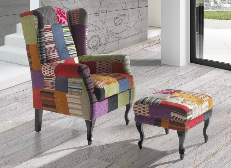 Пэчворк в интерьере дома