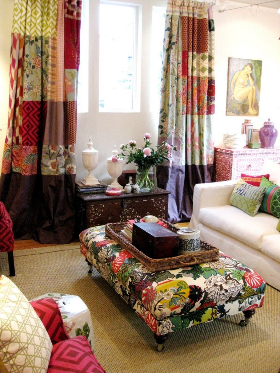 Пэчворк в интерьере квартиры