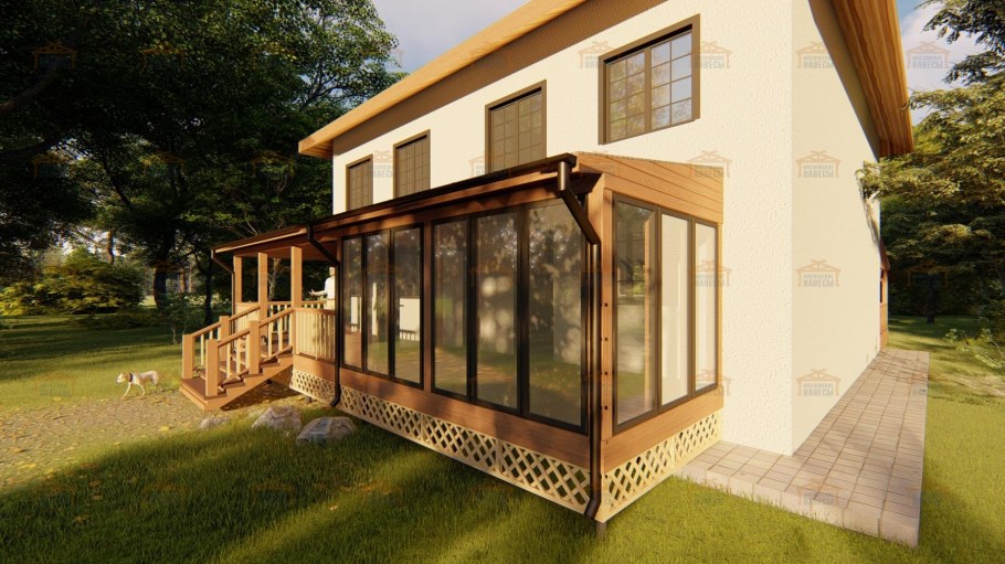 Теплая веранда