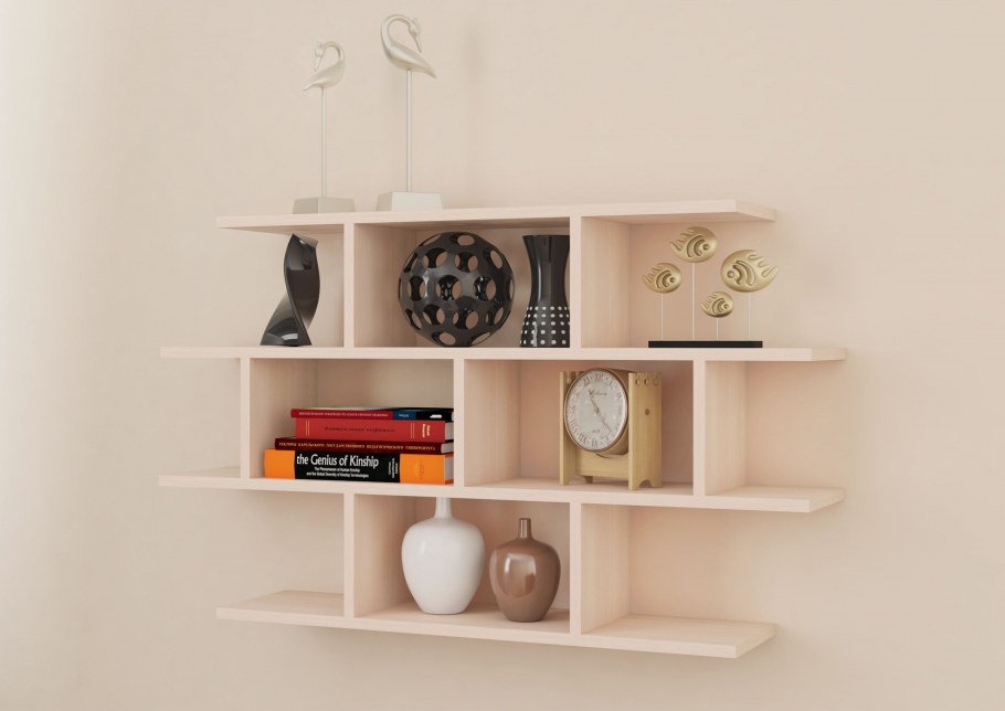 Полка QWERTY "Токио", черный