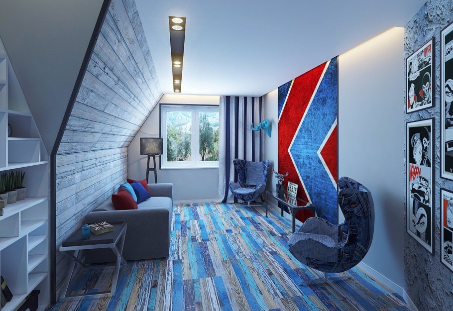 Комната в мужском стиле