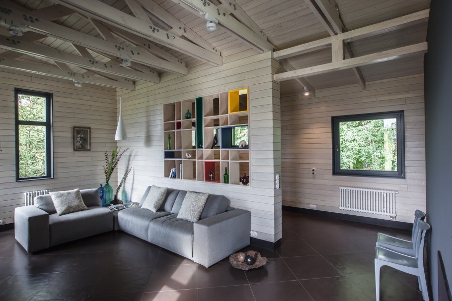 Отделка вагонкой внутри дома