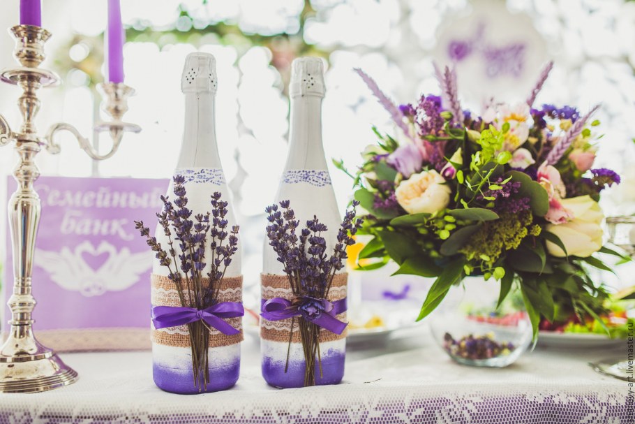 Украшение свадьбы в стиле Прованс