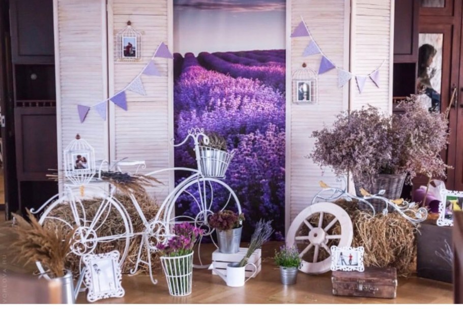 Фотозоны в стиле Прованс