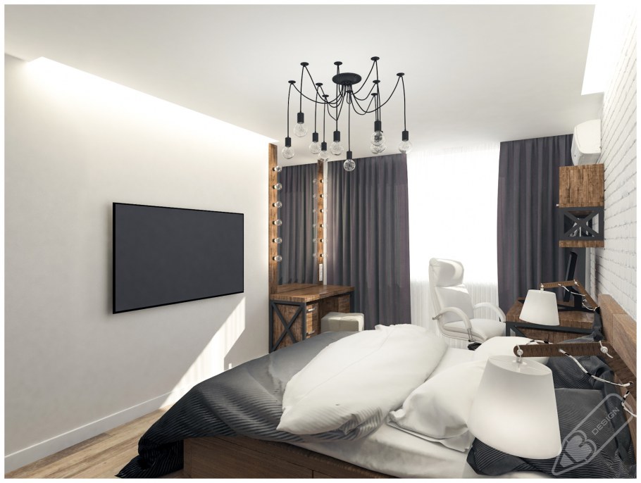 Лофт в хрущевке 30 кв.м