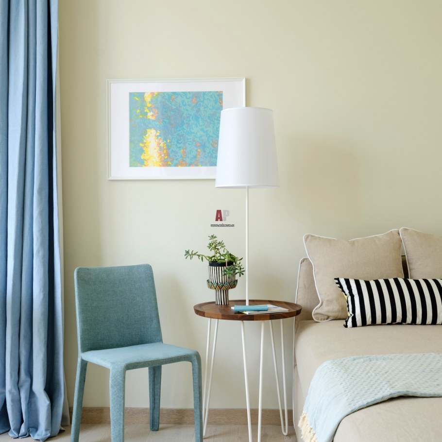 Цвет черного моря в интерьере