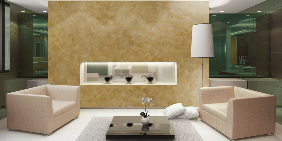 Жидкие обои в спальне дизайн