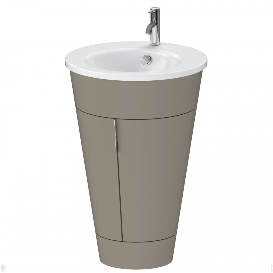 Duravit Starck 1 раковина для тумбы круглая