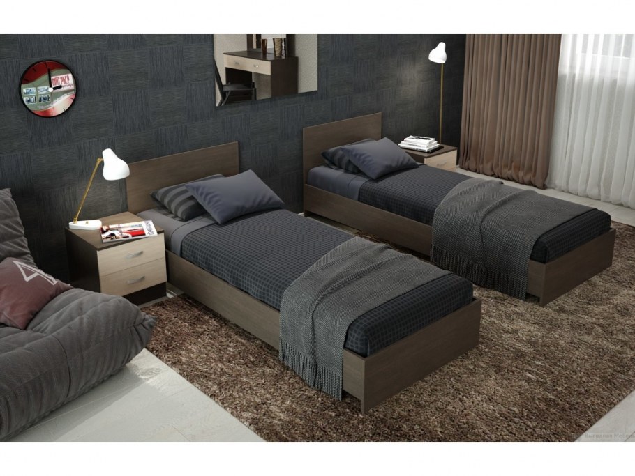 Кровать 0,8м кр-80 "Ронда"