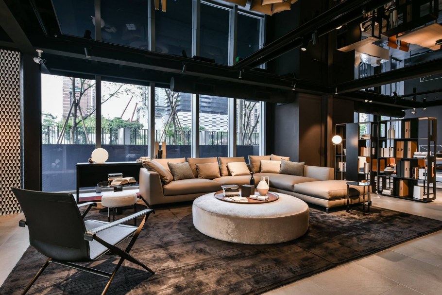 Гостиная в стиле лаунж