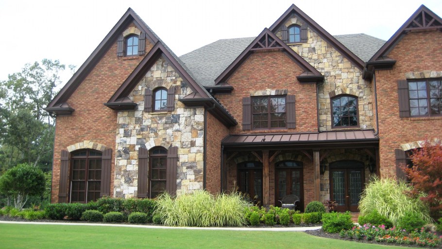 Стиль Тюдор (Tudor Revival Cottage)