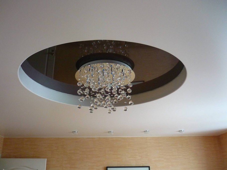 Двухуровневый потолок с подсветкой