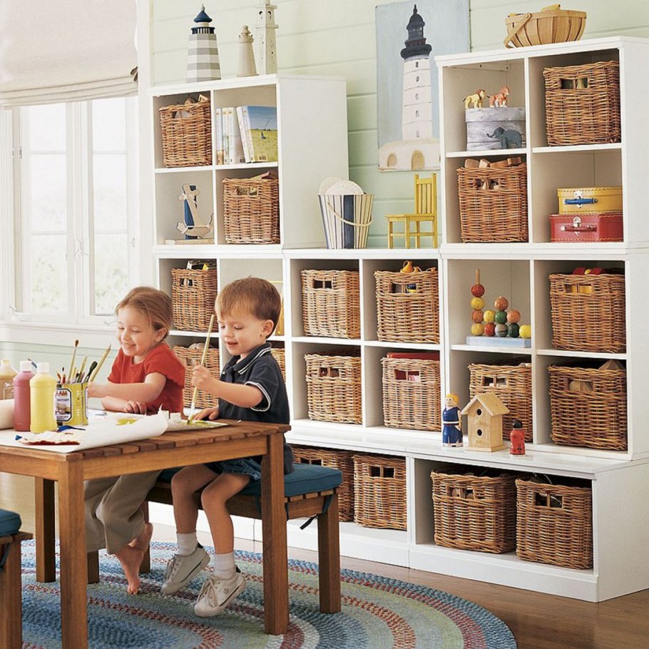 Хранение в детской комнате