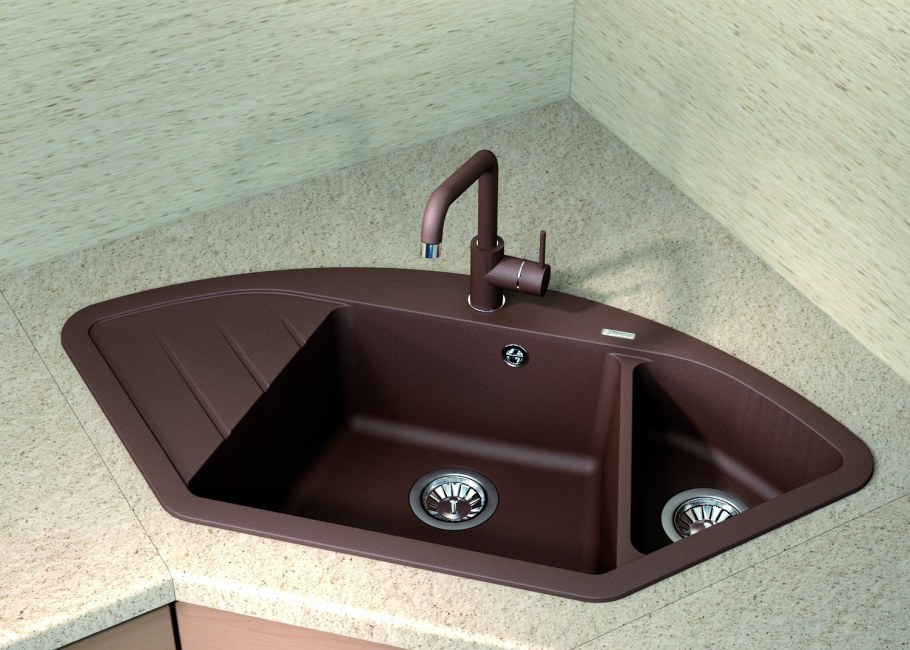 Мойка Florentina Веста мокко